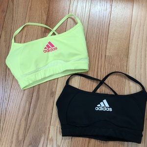 2 Adidas Sports Bras